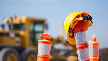 construction management hardhat machinery